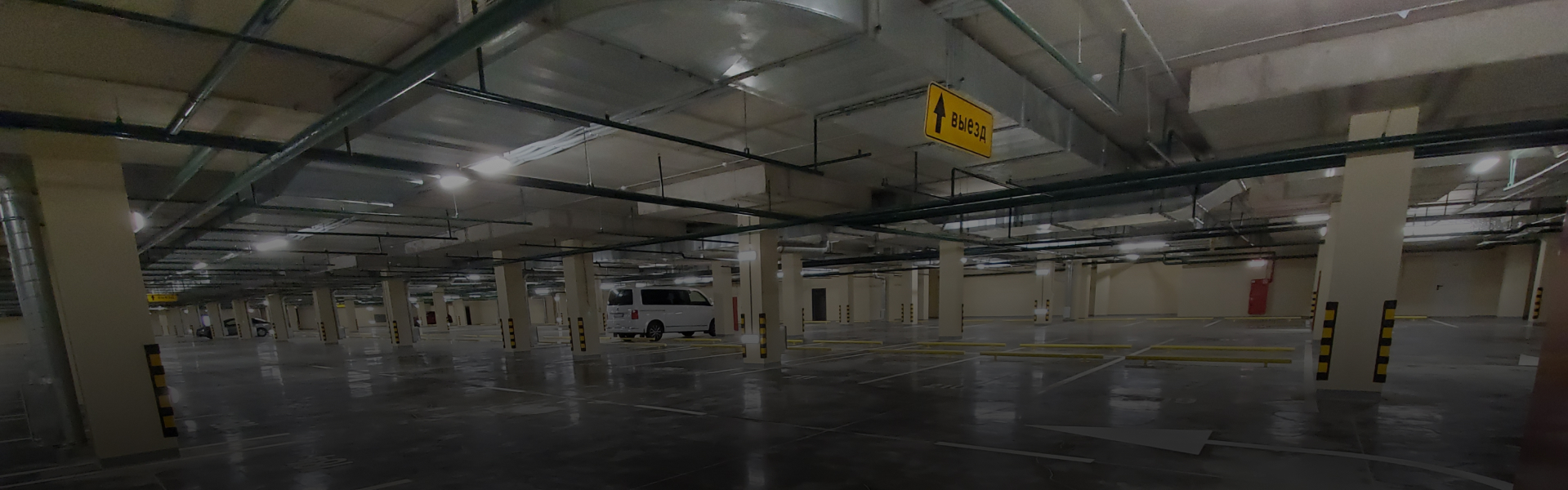 «Балтийская жемчужина» предлагает места в подземном паркинге, оборудованные системами хранения